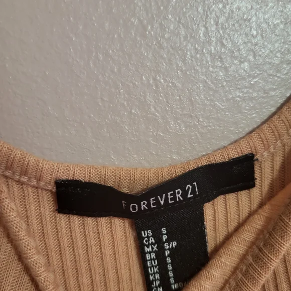 wild fable Yellow Ribbed Tank Top - Picture 5 of 9